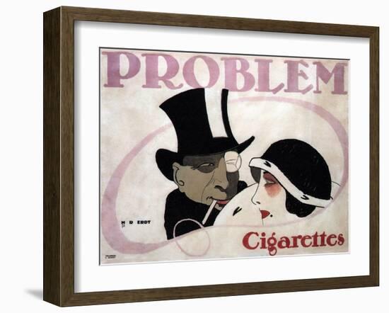 Problem Cigarettes, 1912-Hans Rudi Erdt-Framed Giclee Print