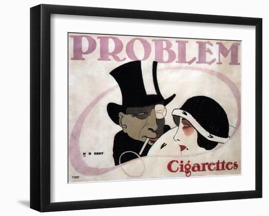 Problem Cigarettes, 1912-Hans Rudi Erdt-Framed Giclee Print