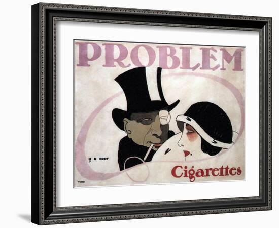 Problem Cigarettes, 1912-Hans Rudi Erdt-Framed Giclee Print