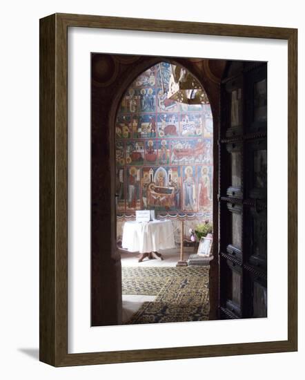 Probota Monastery, UNESCO World Heritage Site, Dolhasca, Bucovina, Romania, Europe-Marco Cristofori-Framed Photographic Print