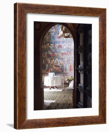 Probota Monastery, UNESCO World Heritage Site, Dolhasca, Bucovina, Romania, Europe-Marco Cristofori-Framed Photographic Print