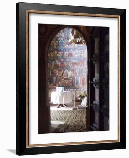 Probota Monastery, UNESCO World Heritage Site, Dolhasca, Bucovina, Romania, Europe-Marco Cristofori-Framed Photographic Print