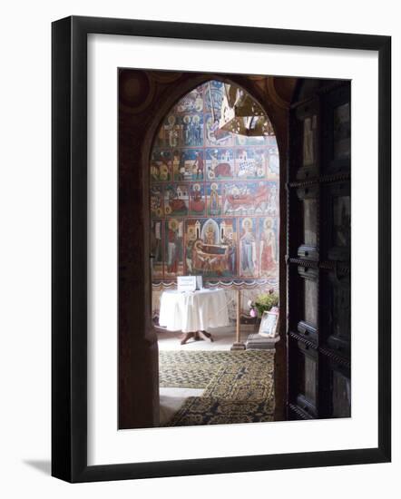 Probota Monastery, UNESCO World Heritage Site, Dolhasca, Bucovina, Romania, Europe-Marco Cristofori-Framed Photographic Print