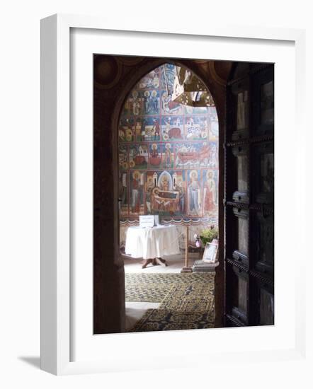 Probota Monastery, UNESCO World Heritage Site, Dolhasca, Bucovina, Romania, Europe-Marco Cristofori-Framed Photographic Print