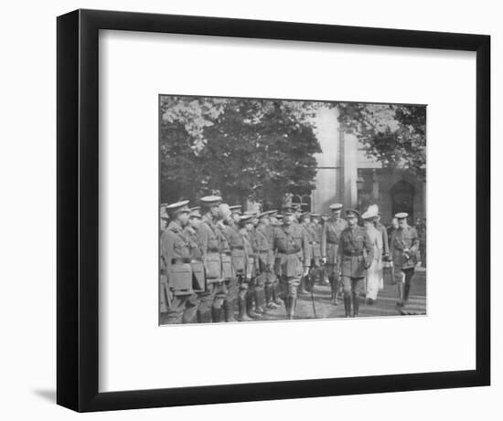 'Proceeding To The Investiture, 25th August 1915', (1939)-Unknown-Framed Photographic Print