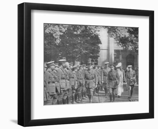 'Proceeding To The Investiture, 25th August 1915', (1939)-Unknown-Framed Photographic Print