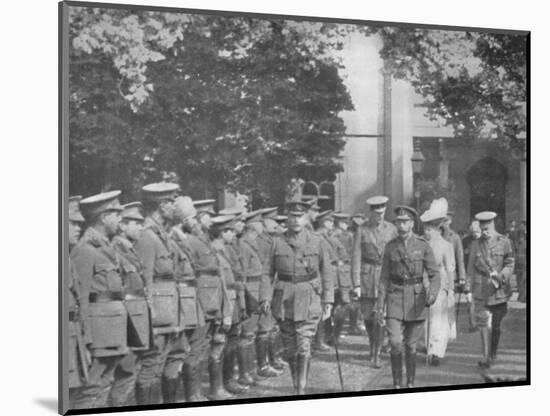 'Proceeding To The Investiture, 25th August 1915', (1939)-Unknown-Mounted Photographic Print