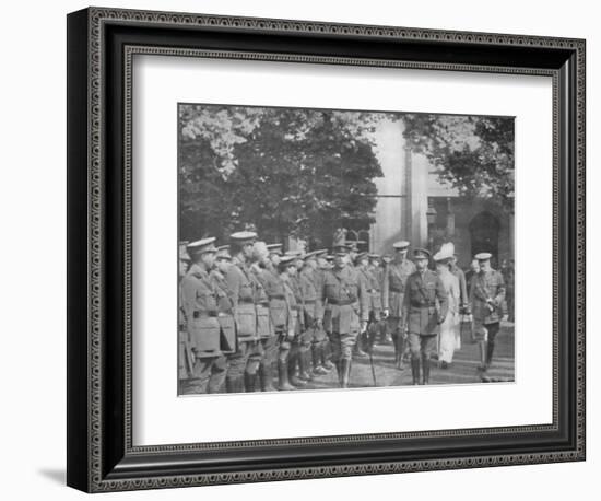 'Proceeding To The Investiture, 25th August 1915', (1939)-Unknown-Framed Photographic Print