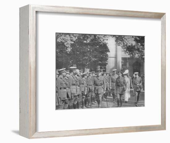 'Proceeding To The Investiture, 25th August 1915', (1939)-Unknown-Framed Photographic Print