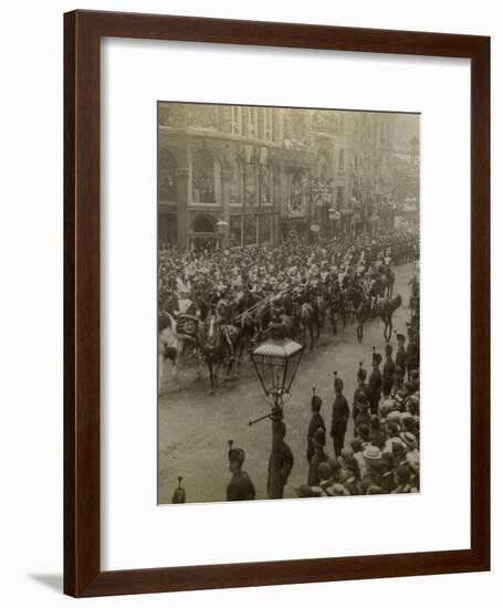 Procession for Queen Victoria's Diamond Jubilee, 1897-null-Framed Photographic Print
