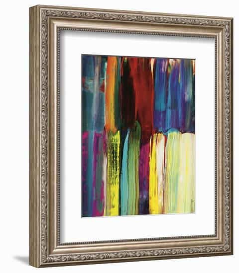 Procession of a Living Rainbow No. 10-Joan Davis-Framed Art Print