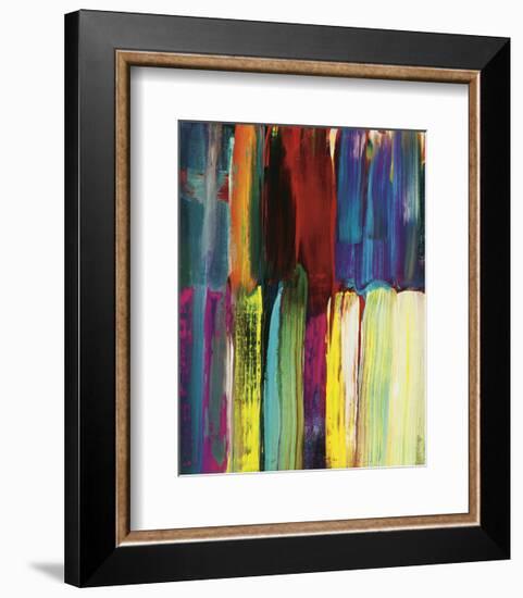 Procession of a Living Rainbow No. 10-Joan Davis-Framed Art Print