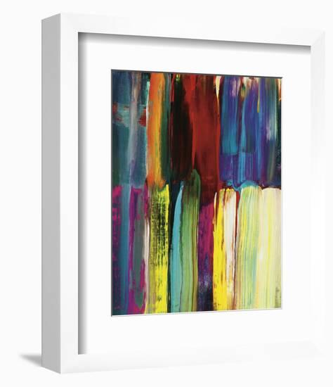 Procession of a Living Rainbow No. 10-Joan Davis-Framed Art Print