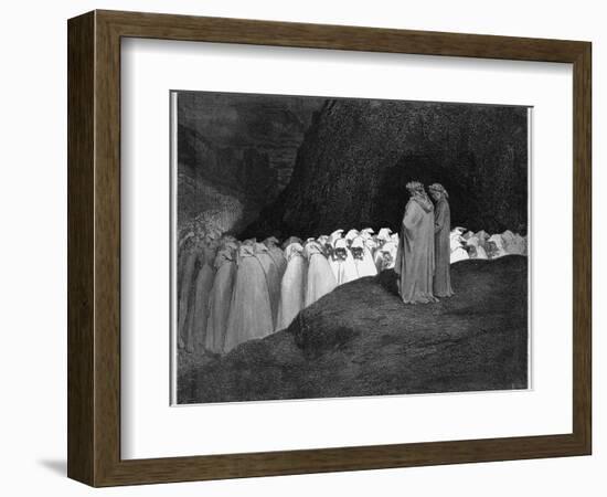 Procession of Damned-Gustave Dor?-Framed Photographic Print