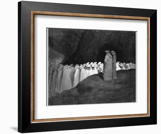 Procession of Damned-Gustave Dor?-Framed Photographic Print