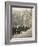 Procession of Judges at Westminster Abbey a Custom Before the Opening of the Law Courts-null-Framed Photographic Print