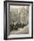 Procession of Judges at Westminster Abbey a Custom Before the Opening of the Law Courts-null-Framed Photographic Print