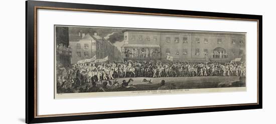 Procession of Lady Godiva at Coventry Fair-David Gee-Framed Giclee Print