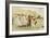 Procession of Musicians in Tangier-Eugene Delacroix-Framed Giclee Print