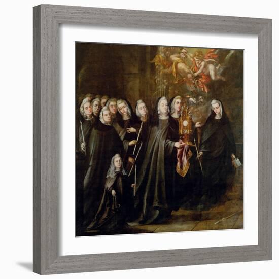 Procession of Saint Clare-Juan de Valdes Leal-Framed Giclee Print