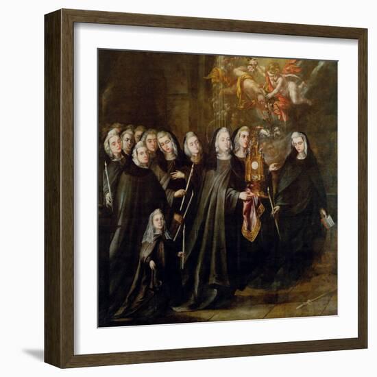 Procession of Saint Clare-Juan de Valdes Leal-Framed Giclee Print