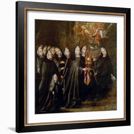 Procession of Saint Clare-Juan de Valdes Leal-Framed Giclee Print