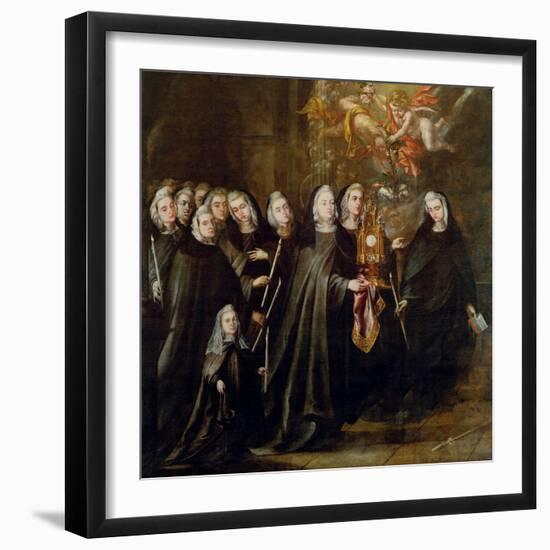 Procession of Saint Clare-Juan de Valdes Leal-Framed Giclee Print