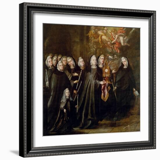 Procession of Saint Clare-Juan de Valdes Leal-Framed Giclee Print
