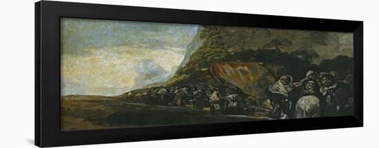 Procession of the Holy Office-Francisco de Goya-Framed Giclee Print