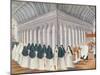 Procession of the Holy Sacrament in the Cloister, from 'L'Abbaye De Port-Royal', C.1710-Louise Madelaine Cochin-Mounted Giclee Print