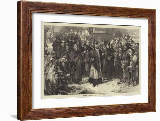 Procession of the Holy Thorn-null-Framed Giclee Print