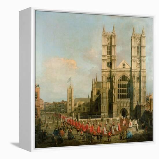 Procession of the Knights of the Bath-Canaletto-Framed Premier Image Canvas