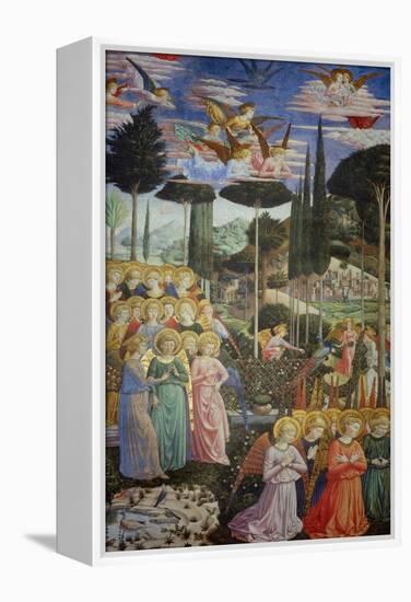 Procession of the Magi: Angels in Adoration-Benozzo Gozzoli-Framed Premier Image Canvas