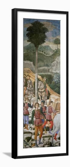 Procession of the Magi: Archers-Benozzo Gozzoli-Framed Giclee Print