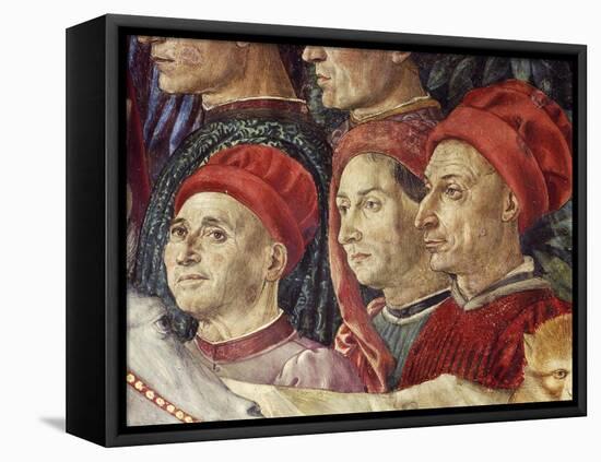 Procession of the Magi Kings to Bethlehem, 1459-Benozzo Gozzoli-Framed Premier Image Canvas