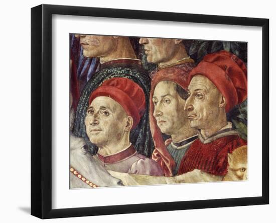 Procession of the Magi Kings to Bethlehem, 1459-Benozzo Gozzoli-Framed Giclee Print