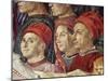 Procession of the Magi Kings to Bethlehem, 1459-Benozzo Gozzoli-Mounted Giclee Print