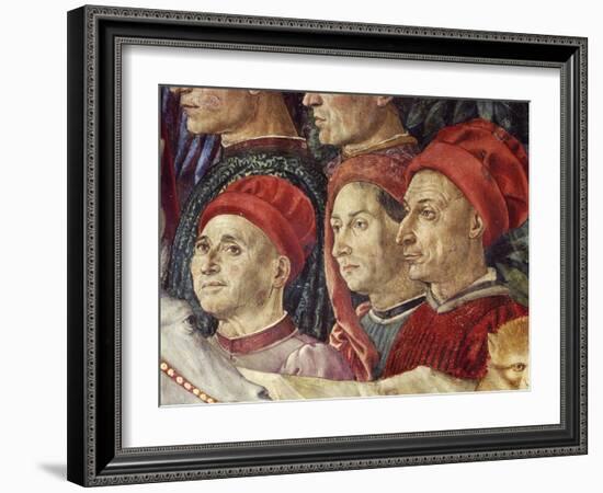 Procession of the Magi Kings to Bethlehem, 1459-Benozzo Gozzoli-Framed Giclee Print