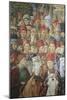 Procession of the Magi Kings to Bethlehem, 1459-Benozzo Gozzoli-Mounted Giclee Print