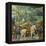 Procession of the Magi: Wall with Emperor John VII Paleologus-Benozzo Gozzoli-Framed Premier Image Canvas