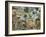 Procession of the Magi: Wall with Lorenzo-Benozzo Gozzoli-Framed Giclee Print