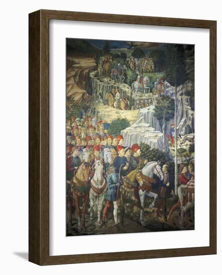 Procession of the Magi-Benozzo Gozzoli-Framed Giclee Print