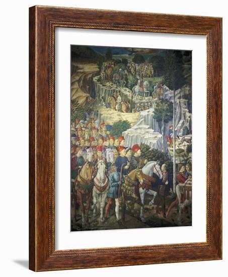 Procession of the Magi-Benozzo Gozzoli-Framed Giclee Print