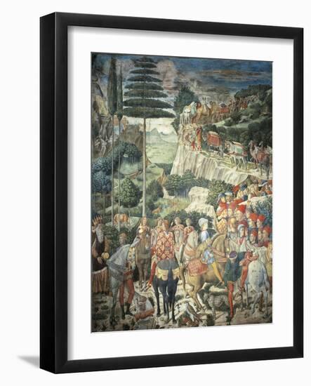 Procession of the Magi-Benozzo Gozzoli-Framed Giclee Print