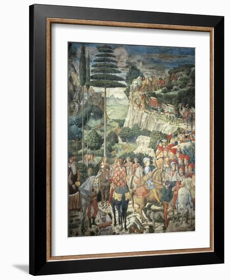 Procession of the Magi-Benozzo Gozzoli-Framed Giclee Print