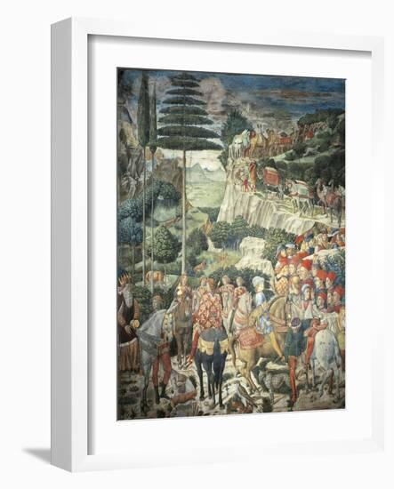 Procession of the Magi-Benozzo Gozzoli-Framed Giclee Print