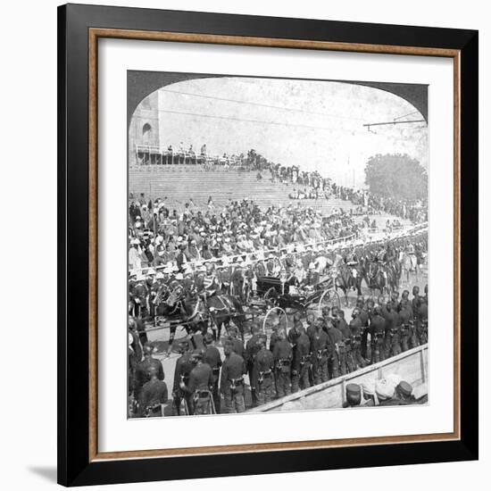 Procession of the Maharajahs, Delhi, India, 1912-HD Girdwood-Framed Giclee Print