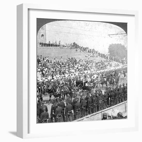 Procession of the Maharajahs, Delhi, India, 1912-HD Girdwood-Framed Giclee Print