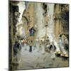 Procession on Good Friday, 1895-Francesco Paolo Michetti-Mounted Giclee Print