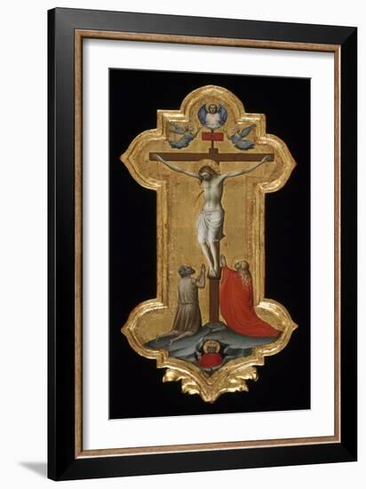 Processional Cross, 1392-95-Lorenzo Monaco-Framed Giclee Print